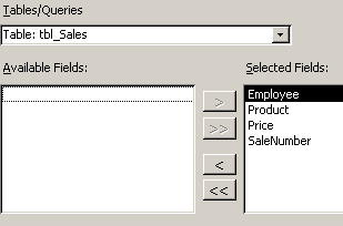 Form setup screenshot